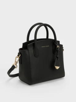 Harper Structured Top Handle Bag