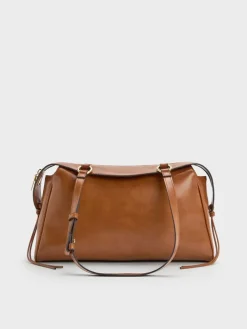 Haylen Braided-Charm Shoulder Bag