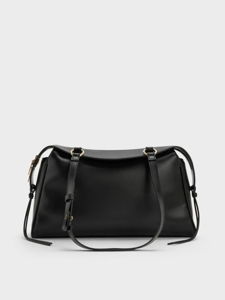 Haylen Braided-Charm Shoulder Bag
