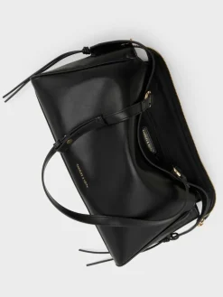 Haylen Braided-Charm Shoulder Bag