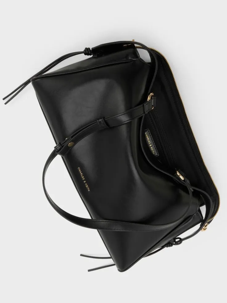Haylen Braided-Charm Shoulder Bag