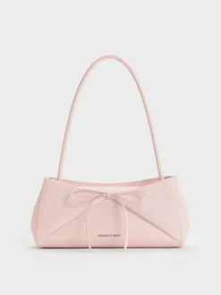 Hazel Bow Panelled Shoulder Bag