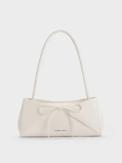 Hazel Bow Panelled Shoulder Bag