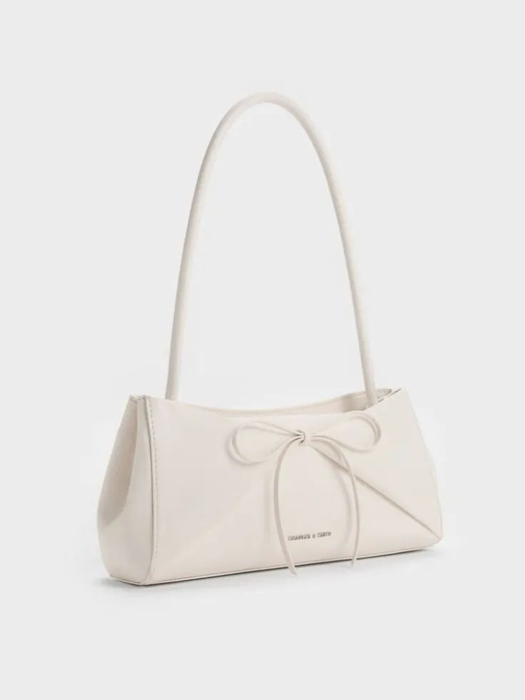 Hazel Bow Panelled Shoulder Bag