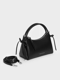 Hazel Bow Top Handle Bag