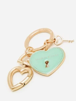 Heart Lock Keychain