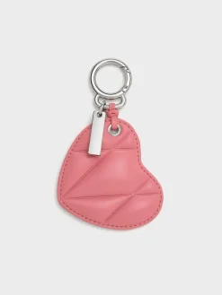 Heart Quilted Mirror Charm