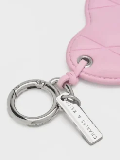 Heart Quilted Mirror Charm