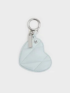Heart Quilted Mirror Charm