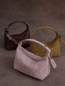 Ivette Woven Shoulder Bag