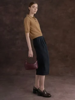 Ivette Woven Shoulder Bag