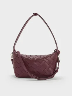 Ivette Woven Shoulder Bag