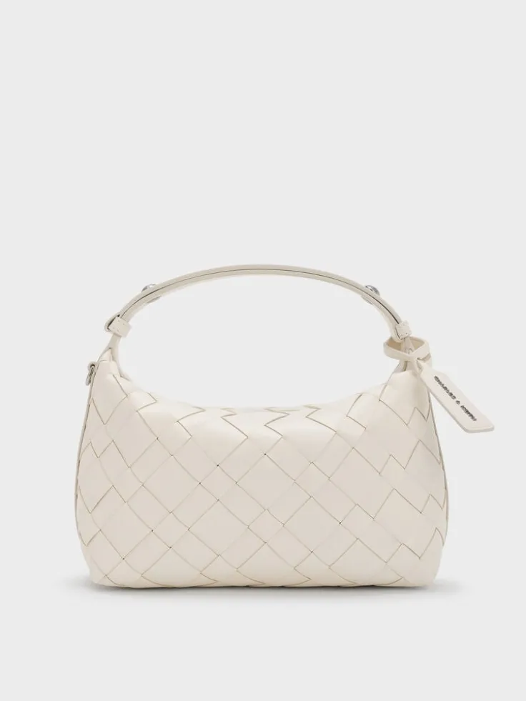 Ivette Woven Shoulder Bag