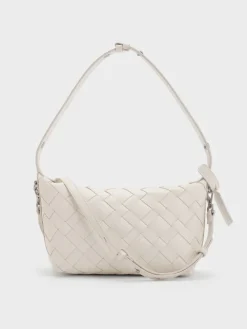 Ivette Woven Shoulder Bag