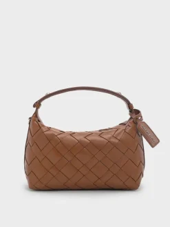 Ivette Woven Shoulder Bag