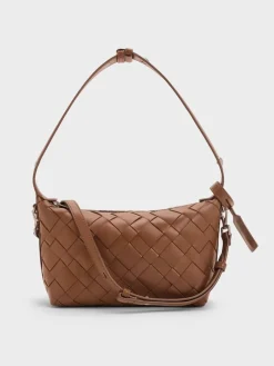 Ivette Woven Shoulder Bag