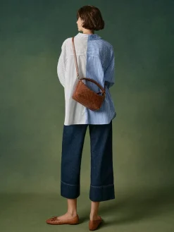 Ivette Woven Shoulder Bag