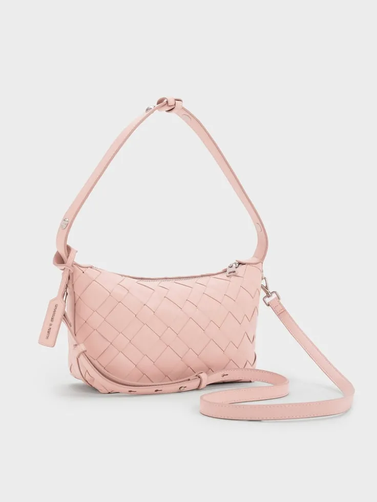 Ivette Woven Shoulder Bag