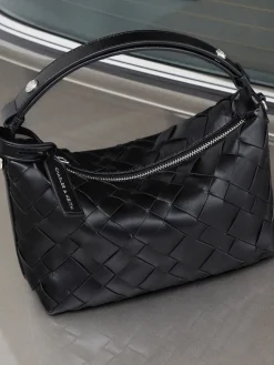 Ivette Woven Shoulder Bag