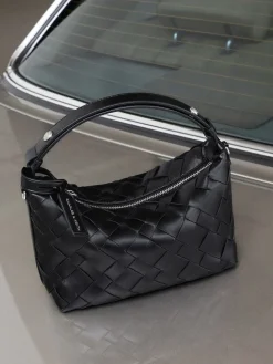 Ivette Woven Shoulder Bag