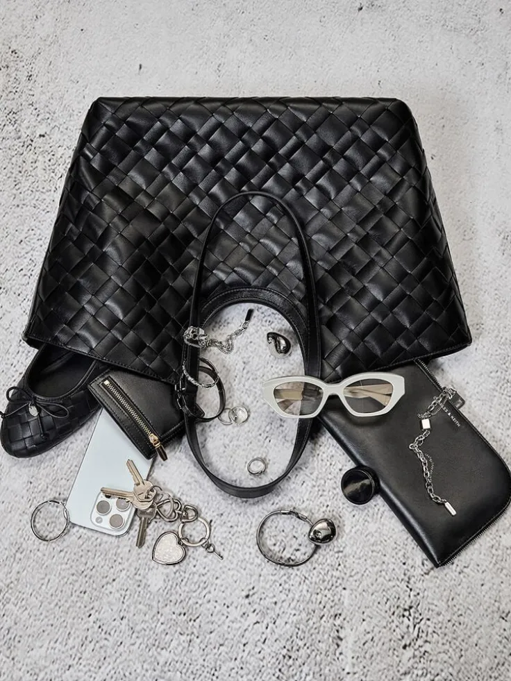 Ivette Woven Tote Bag