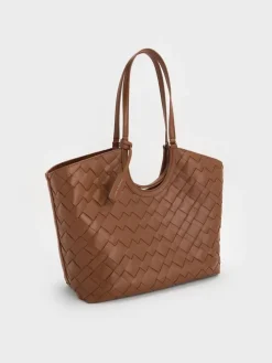 Ivette Woven Tote Bag