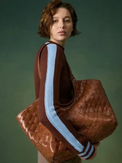 Ivette Woven Tote Bag