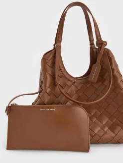 Ivette Woven Tote Bag