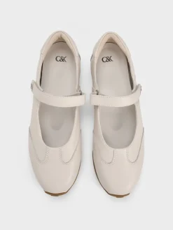 Jace Leather Mary Jane Sneakers