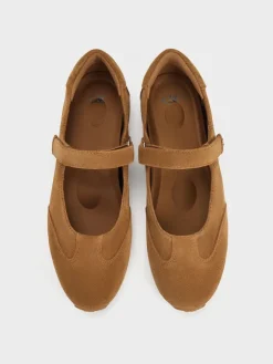 Jace Suede Mary Jane Sneakers