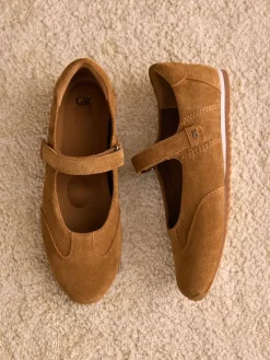 Jace Suede Mary Jane Sneakers