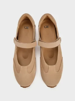 Jace Suede Mary Jane Sneakers