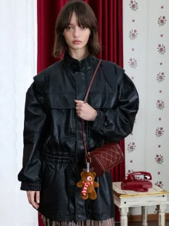 Janie Quilted Shoulder Bag