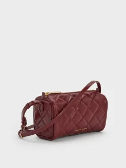 Janie Quilted Shoulder Bag
