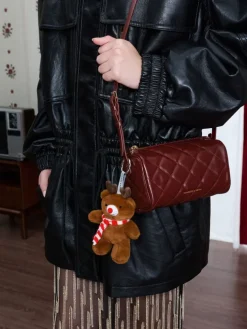 Janie Quilted Shoulder Bag