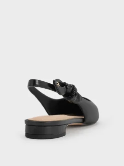 Jayce Leather Slingback Flats