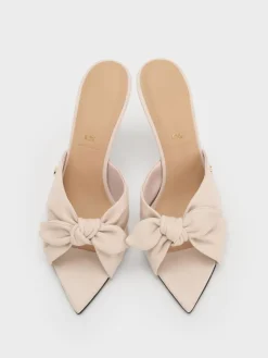 Jayce Leather Stiletto Mules