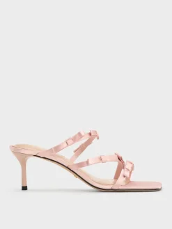 Jessy Bow Heeled Sandals