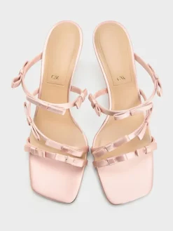 Jessy Bow Heeled Sandals