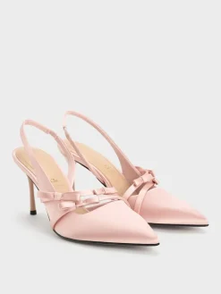 Jessy Bow Slingback Pumps
