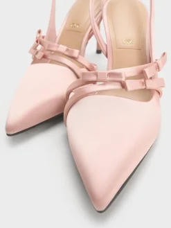 Jessy Bow Slingback Pumps