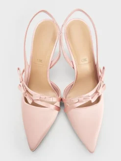 Jessy Bow Slingback Pumps