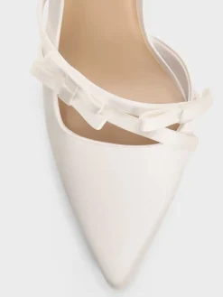 Jessy Bow Slingback Pumps