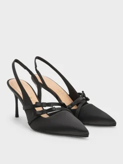 Jessy Bow Slingback Pumps