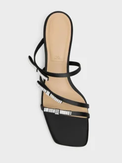 Jessy Gem-Bow Heeled Sandals