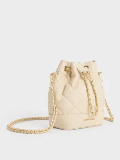 Julia Quilted Two-Way Bucket Bag
