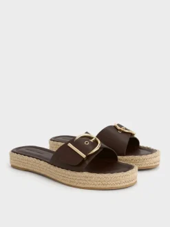 Kaida Buckled Espadrille Sandals