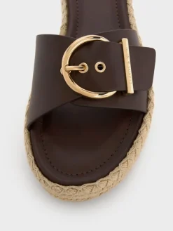 Kaida Buckled Espadrille Sandals