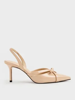 Kaleen Patent Slingback Stilettos