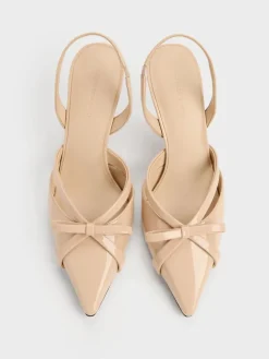 Kaleen Patent Slingback Stilettos